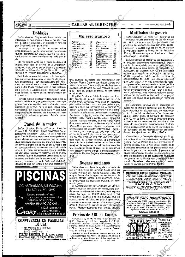 ABC MADRID 02-07-1987 página 18