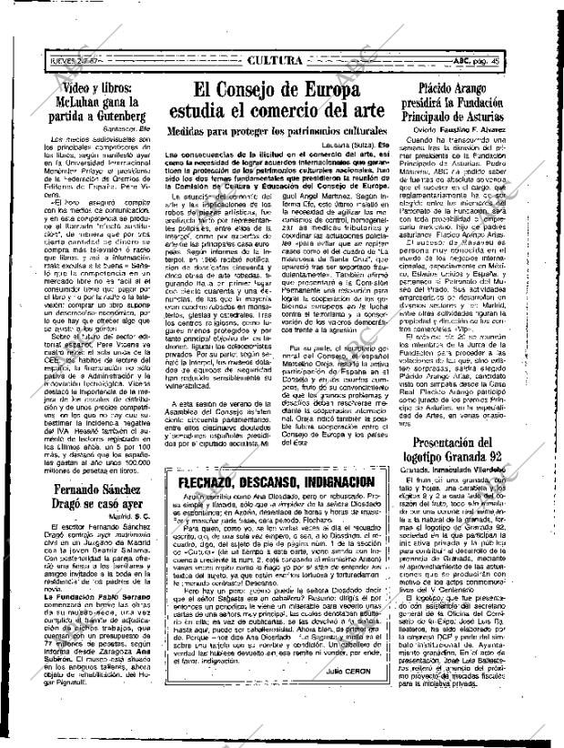 ABC MADRID 02-07-1987 página 45