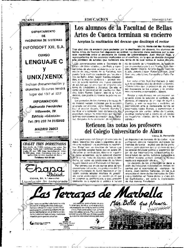 ABC MADRID 05-07-1987 página 100