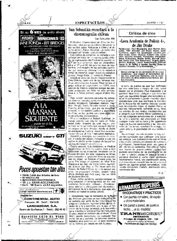 ABC MADRID 07-07-1987 página 96