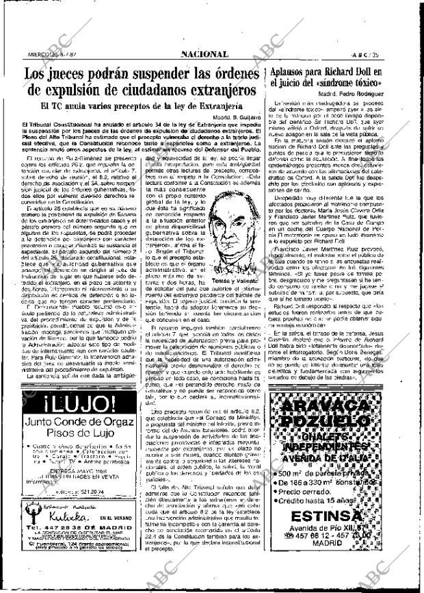 ABC MADRID 08-07-1987 página 25