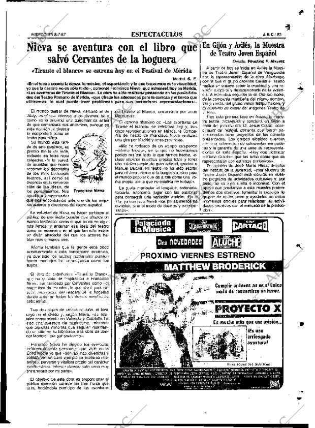 ABC MADRID 08-07-1987 página 85