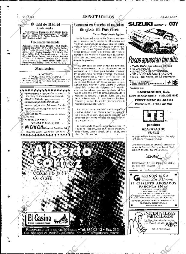 ABC MADRID 09-07-1987 página 92