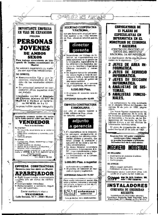 ABC MADRID 12-07-1987 página 122