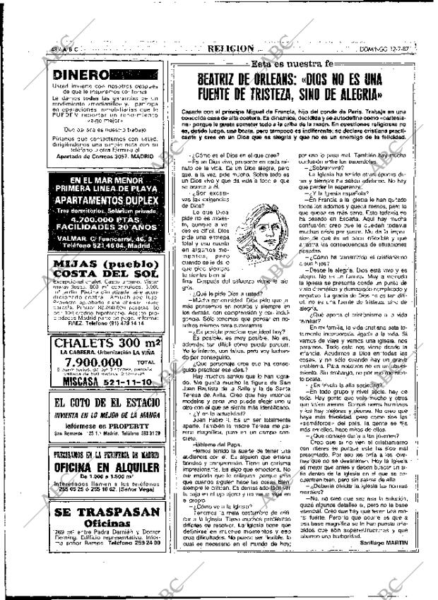 ABC MADRID 12-07-1987 página 48