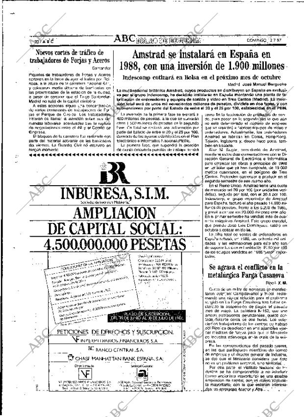 ABC MADRID 12-07-1987 página 70