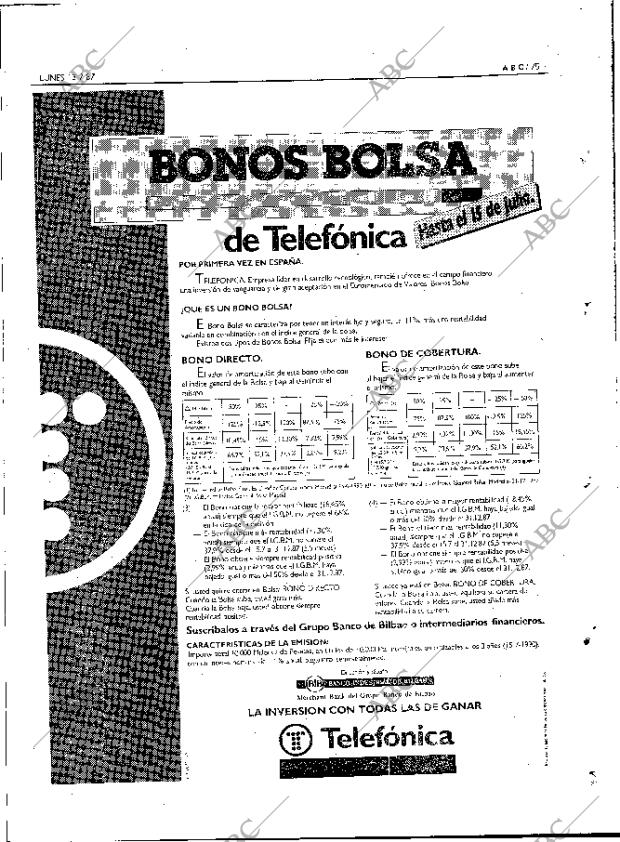 ABC MADRID 13-07-1987 página 75