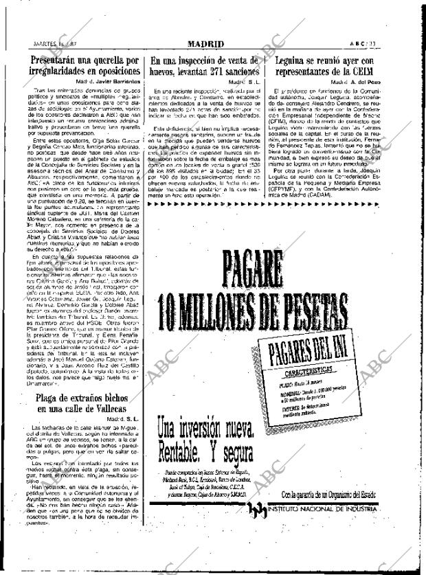 ABC MADRID 14-07-1987 página 33