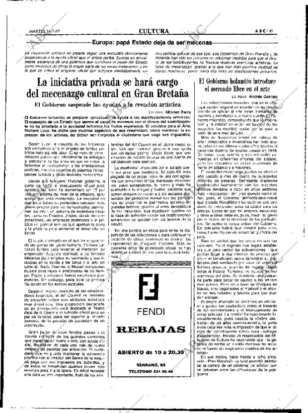 ABC MADRID 14-07-1987 página 41