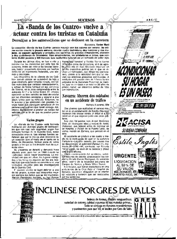 ABC MADRID 14-07-1987 página 55