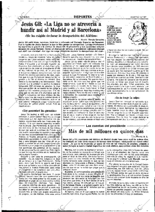 ABC MADRID 14-07-1987 página 72