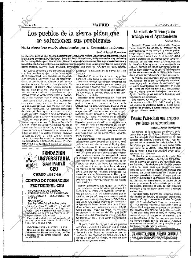 ABC MADRID 15-07-1987 página 36