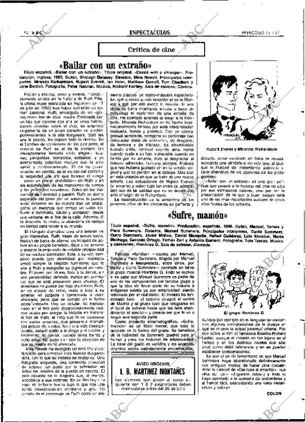 ABC SEVILLA 15-07-1987 página 54