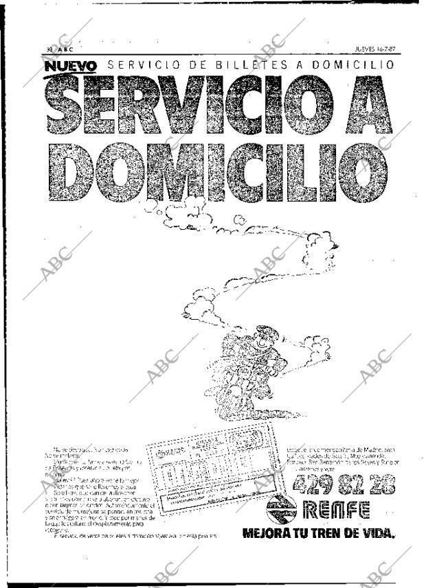 ABC MADRID 16-07-1987 página 32