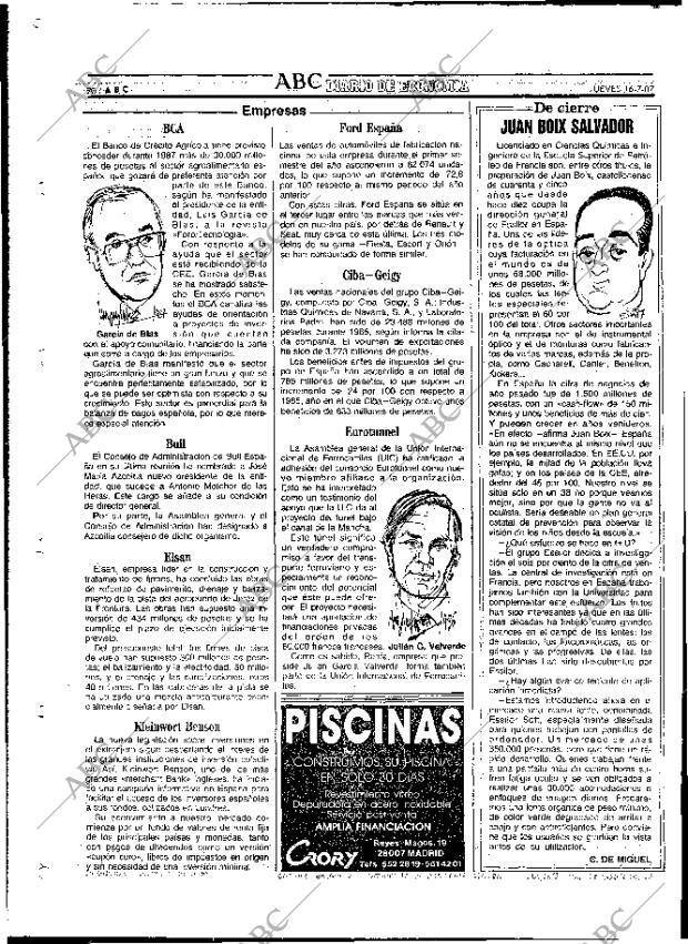 ABC MADRID 16-07-1987 página 70