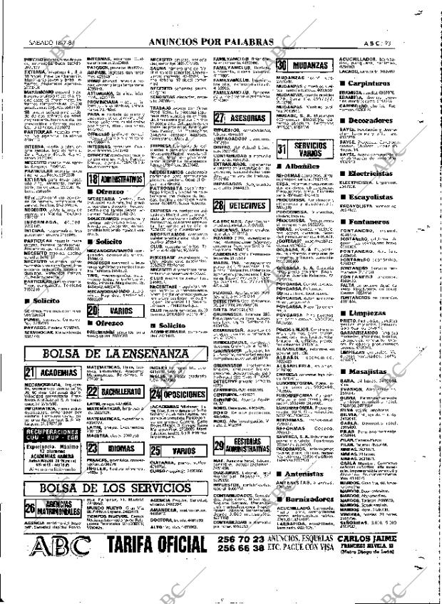 ABC MADRID 18-07-1987 página 93