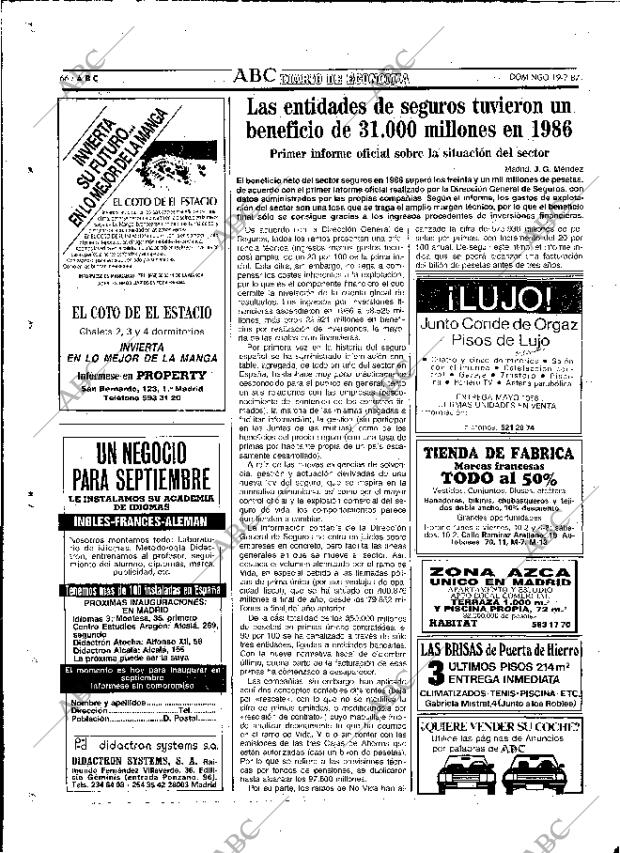 ABC MADRID 19-07-1987 página 66