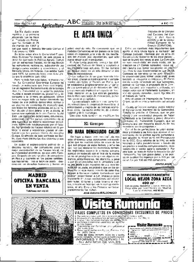 ABC MADRID 19-07-1987 página 73