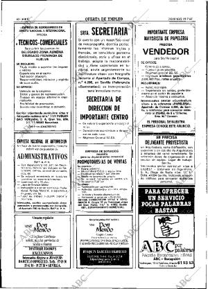 ABC SEVILLA 19-07-1987 página 62