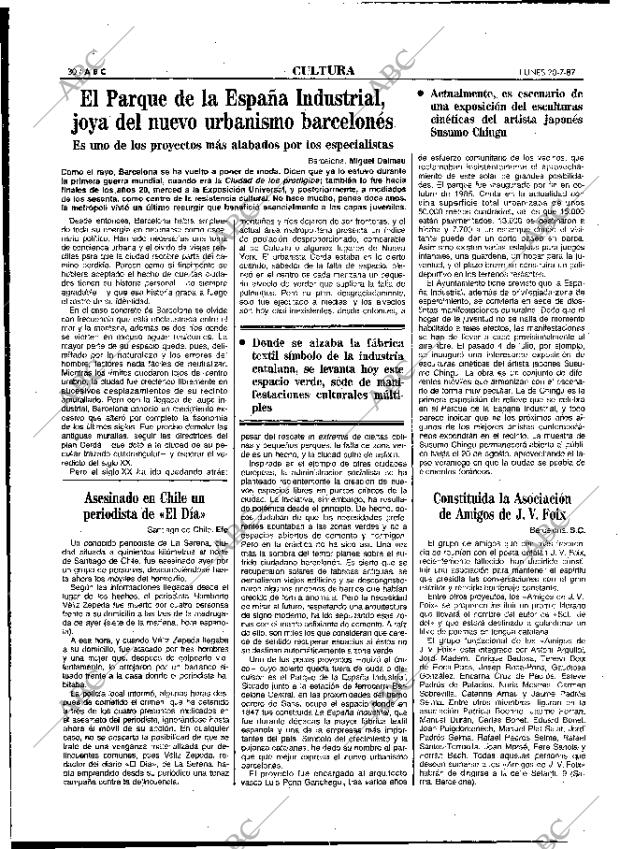 ABC MADRID 20-07-1987 página 30