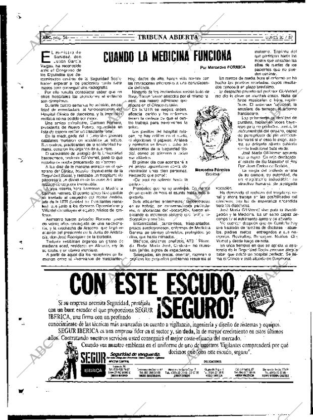 ABC MADRID 20-07-1987 página 56