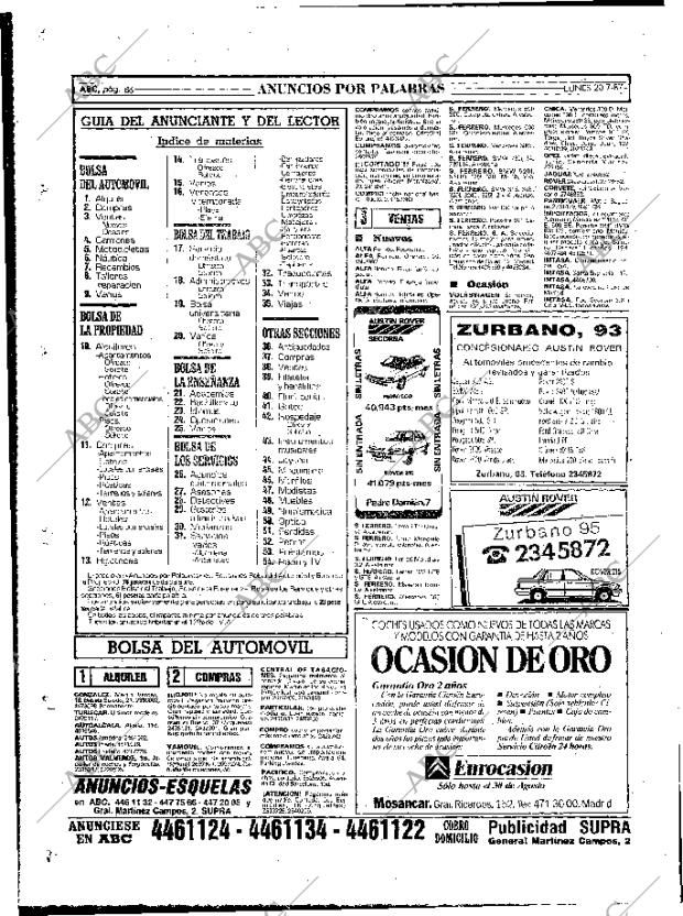 ABC MADRID 20-07-1987 página 86
