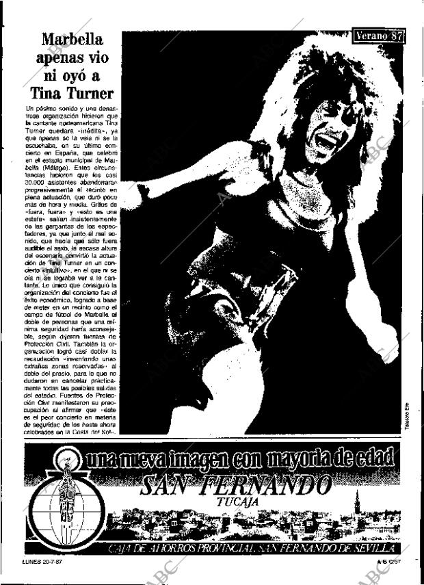ABC SEVILLA 20-07-1987 página 57
