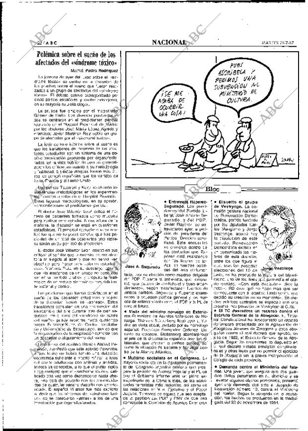 ABC MADRID 21-07-1987 página 22
