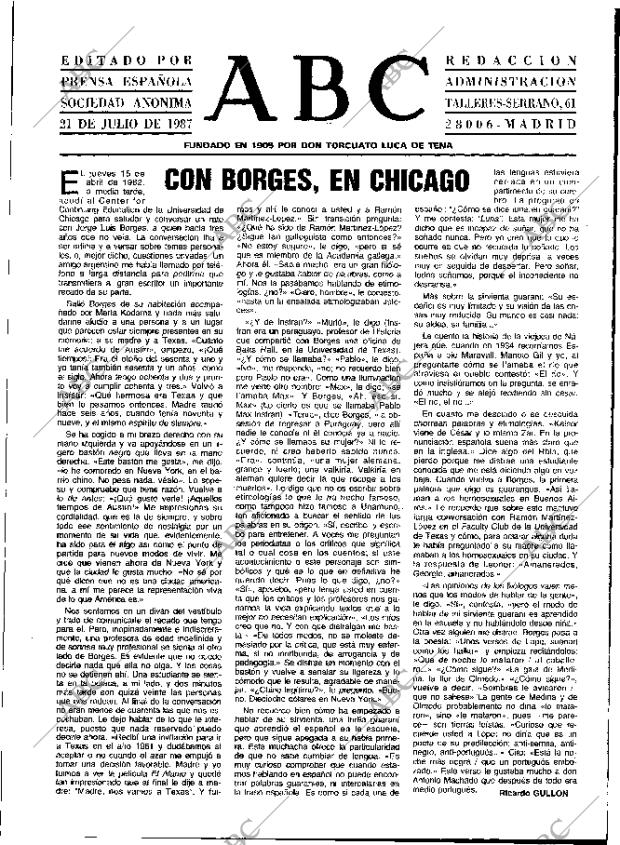 ABC MADRID 21-07-1987 página 3