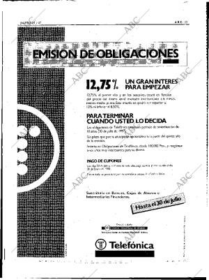 ABC MADRID 21-07-1987 página 33