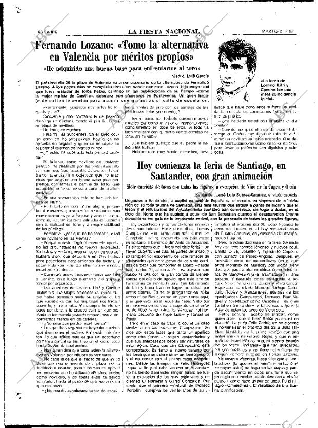 ABC MADRID 21-07-1987 página 66