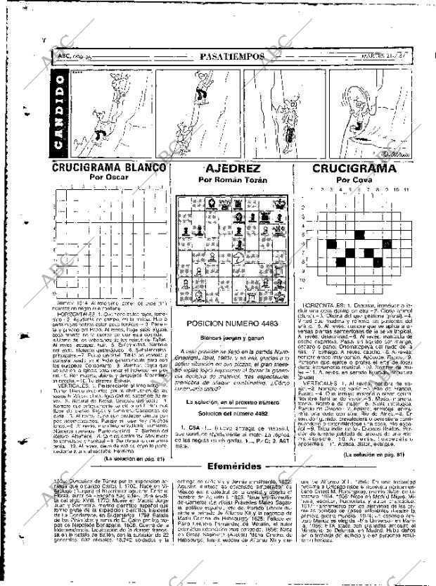 ABC MADRID 21-07-1987 página 96