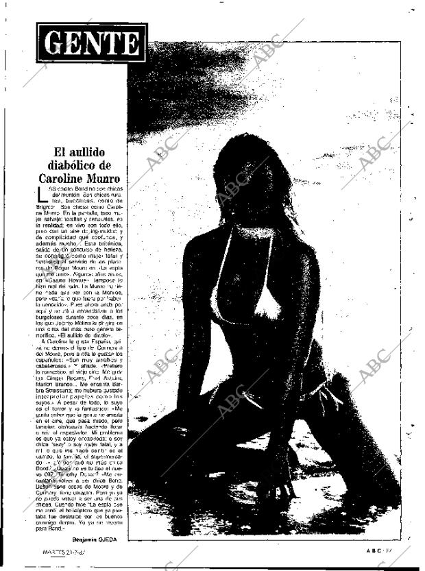 ABC MADRID 21-07-1987 página 97