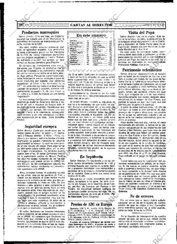 ABC MADRID 22-07-1987 página 10