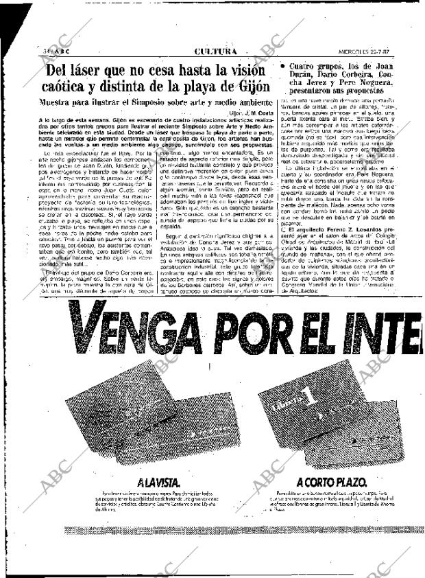 ABC MADRID 22-07-1987 página 34