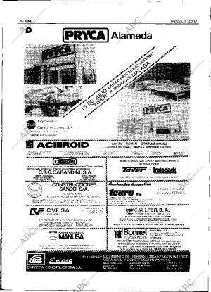 ABC SEVILLA 22-07-1987 página 26