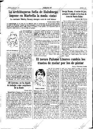 ABC SEVILLA 22-07-1987 página 37