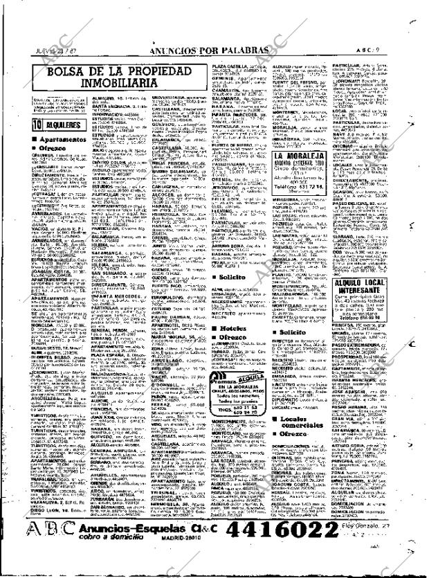 ABC MADRID 23-07-1987 página 91