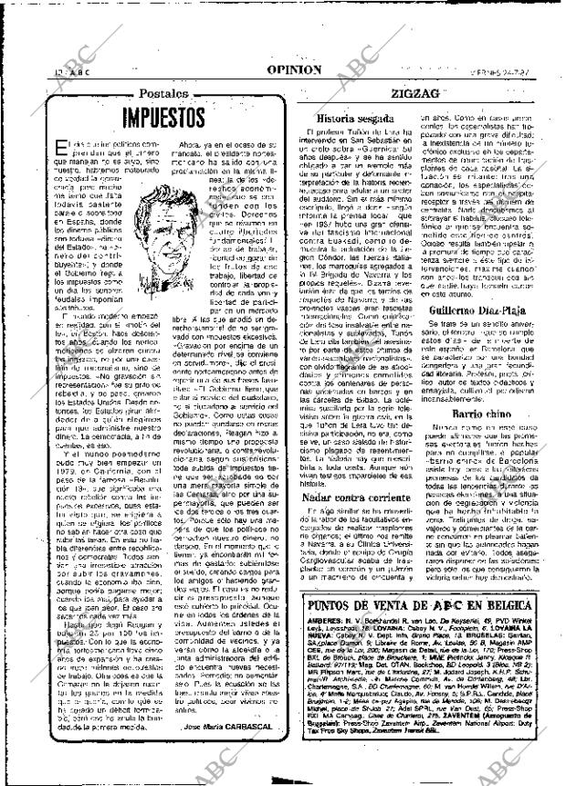ABC MADRID 24-07-1987 página 12
