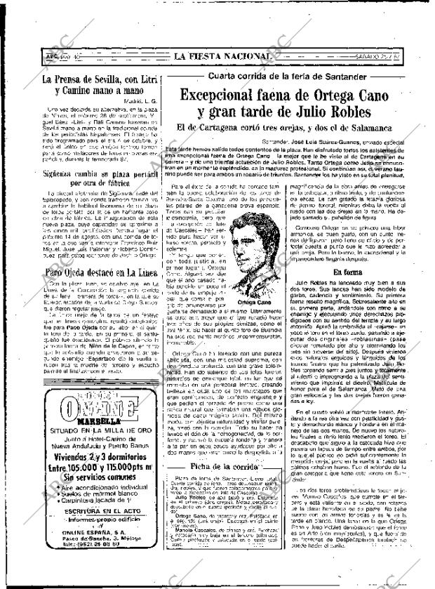 ABC MADRID 25-07-1987 página 40