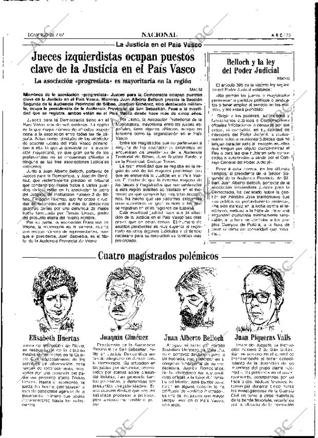 ABC MADRID 26-07-1987 página 23