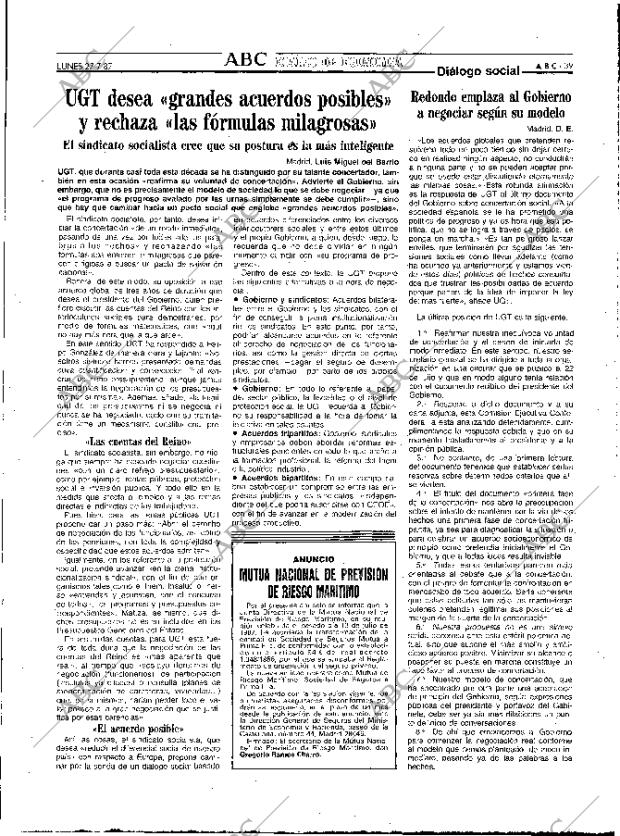 ABC MADRID 27-07-1987 página 39
