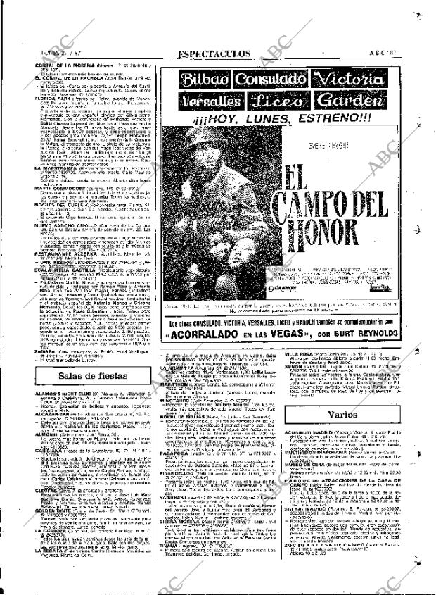 ABC MADRID 27-07-1987 página 81