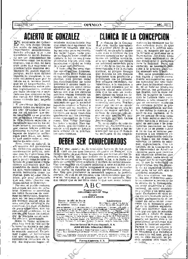 ABC MADRID 28-07-1987 página 11