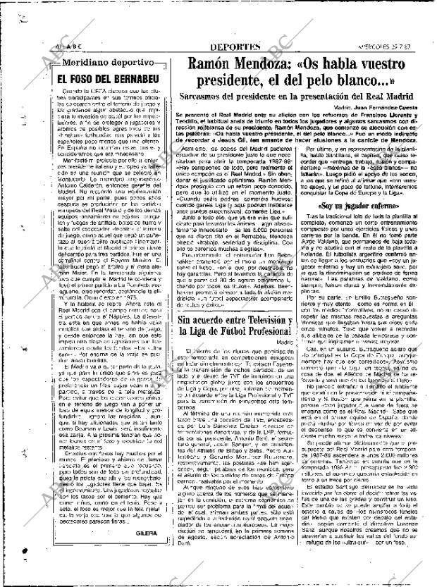 ABC MADRID 29-07-1987 página 70