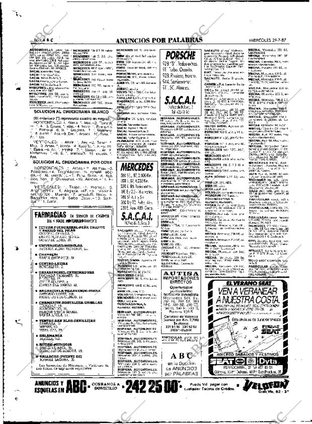 ABC MADRID 29-07-1987 página 86