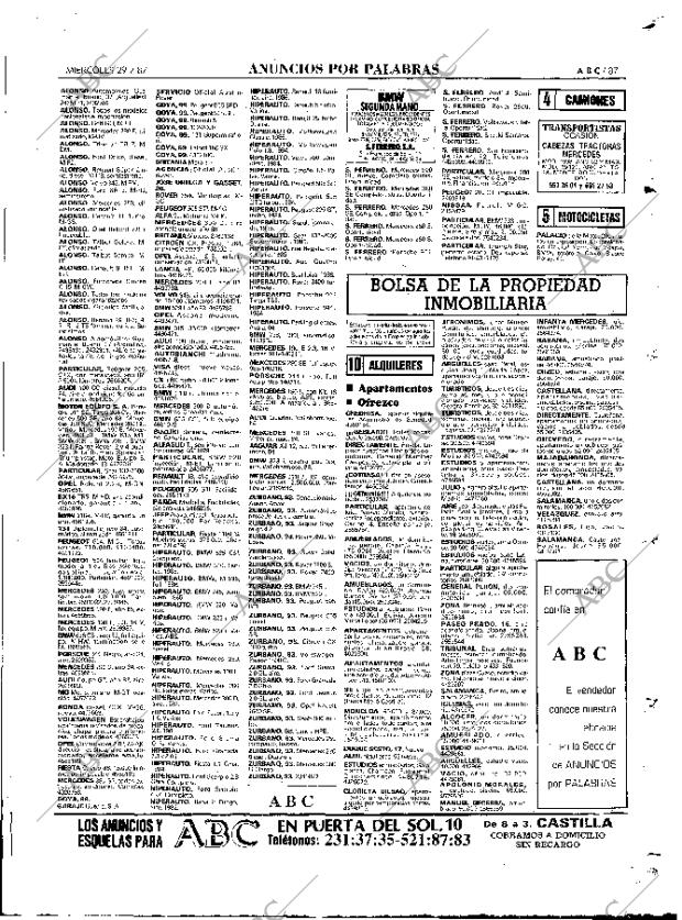 ABC MADRID 29-07-1987 página 87