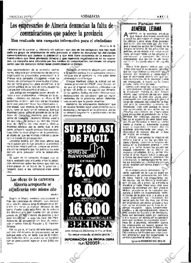ABC SEVILLA 29-07-1987 página 21