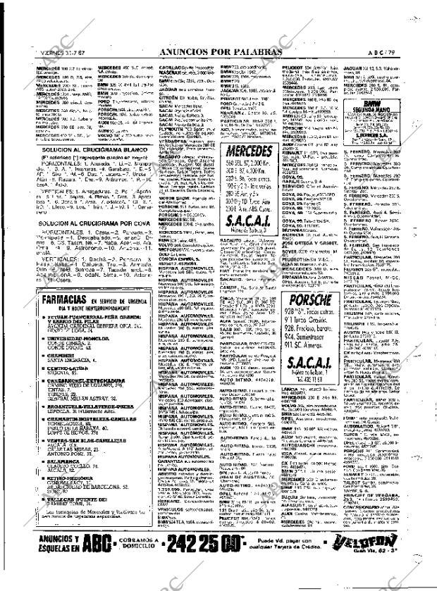 ABC MADRID 31-07-1987 página 79