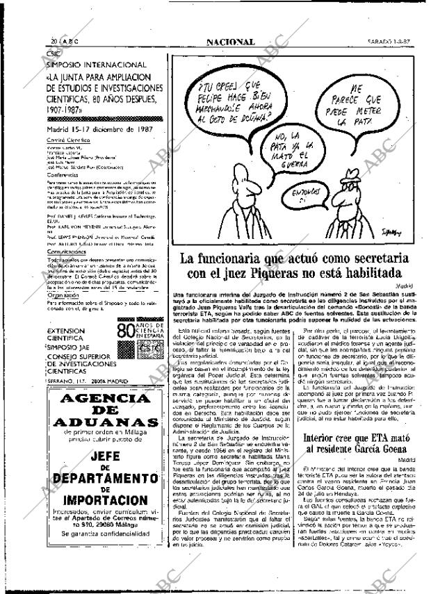 ABC MADRID 01-08-1987 página 20